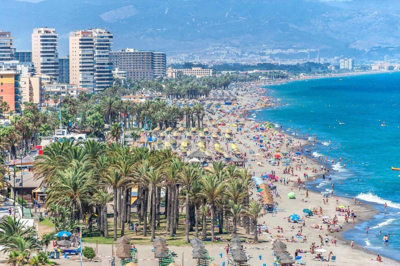 Apartamento Torremolinos - A 600M De La Playa De La Carihuela - Piscina - Parking Gratis - Excelente Conexion Wifi Exteriör bild
